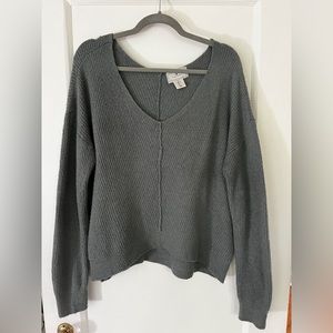 Size Large grey/sage green sweater